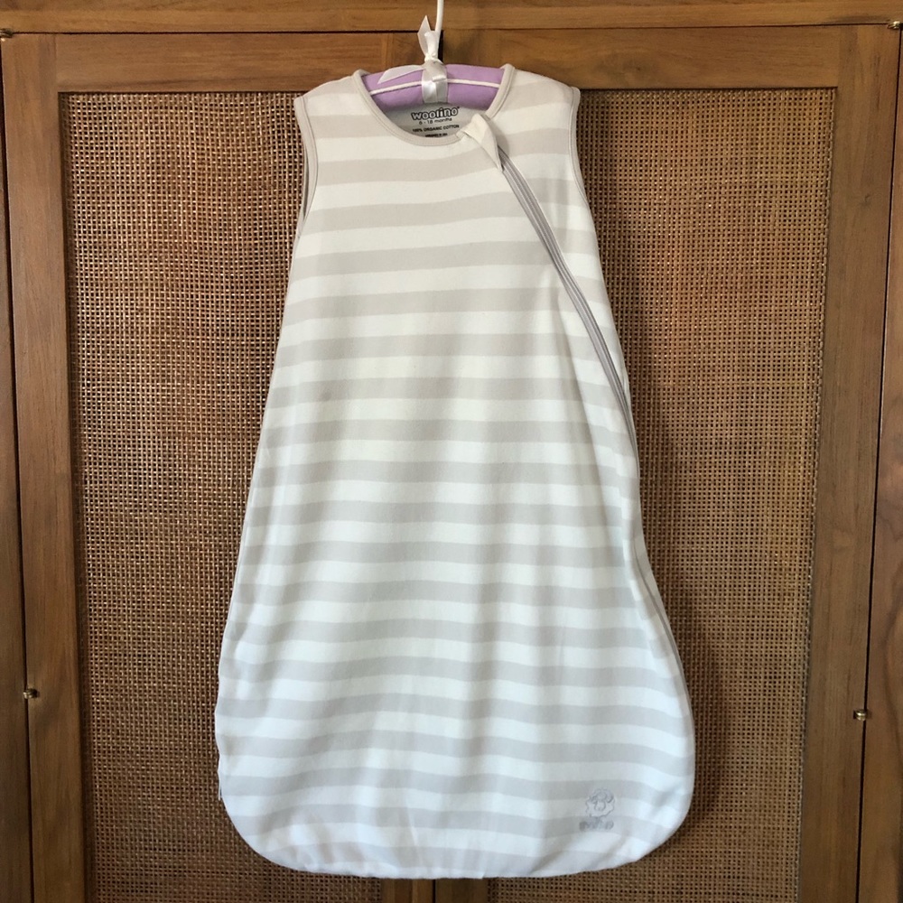 Woolino Organic Cotton Basic Baby Sleep Sack, 6-18 months